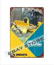 1983 Forestry Logging Dozers construction industrial equipment tin sign man cave Industrial Kitchen Equipment price