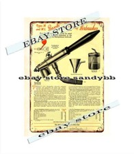 1926 Paasche Airbrushes industrial spray equipment metal tin sign art garage Industrial Kitchen Equipment price