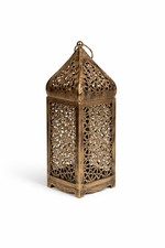 Moroccan Style Metal Lantern 9.8", Iron Candle Holder, Home Party Holiday Decor Candle Holder price