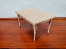 Dollhouse Table Kitchen or Dining Room Unpainted Wood 1:12 Scale Furniture Dining & Kitchen Table price