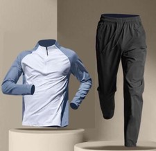 Adult TrackSuit Running Training Suit Men's Sport set jogging Fitness Tops Pants Men's Tracksuit price