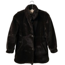 J. Percy Marvin Richards Women's SMALL PETITE Brown Faux Fur Coat Size - CJ Women's Overcoat price