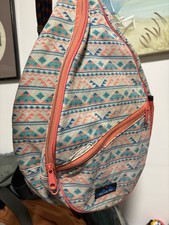 KAVU Rope Sling Bag Mountain Majesty Canvas Crossbody Shoulder Backpack Aztec Women's Backpack price