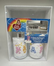 Care Bears 3 Pc Bathroom Accessory Set, Toothbrush Holder Soap Pump Storage Bin Bathroom Care Accessories price