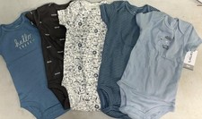 Carter's Baby Boys 5 Pack Bodysuit Set 17637810 Animal 6 Months Baby Bodysuit price