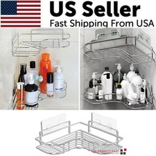 Shower Caddy Shelf Bathroom Corner Bath Storage Holder Organizer Triangular Rack Bathroom Shelf price