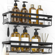 Shower Caddies 2 Pack - Adhesive Hanging Shower Shelf - Bathroom Organizers and Bathroom Shelf price