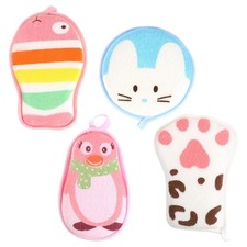 4Pcs Loofah for Kids Baby Bath Sponge Baby Bath Loofah Soft and Absorbent Tod... Baby Bath Sponge price