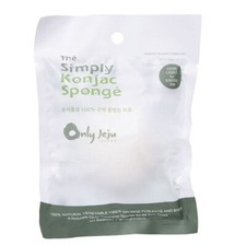 Korean Jeju Konjac Sponge Face Cleansing Baby bath Individual pack Half ball etc Baby Bath Sponge price