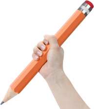 Giant 14-Inch Wooden Pencil with Cap - Fun Gift & Decor Item Wooden Pencil price