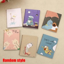 1xMini Cute Cartoon Notebook Handy Pocket Notepad Paper Notes Journal Diary 120K Notebook & Notepad price