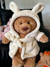 Jellycat Bathrobe Bartholomew Bear NWT-Birthday Gift Cute Toys With Dust Bag USA Bathrobe price