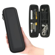 Black EVA Hard Shell Pencil Case Stylus Pen Holder Earphone Storage Pouch Bag Pencil Case price