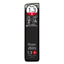 Pentel Ain Mechanical Pencil Lead 1.3 mm B,10 pieces.,C2813-B Pencil Lead (Thin) price