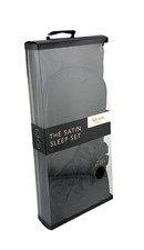 Kitsch The Satin Sleep Set Pillowcase, Eye Mask & Scrunchie, Black - 3pc Set Bedding Set / Sleep Set price