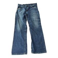 Mott & Bow Men’s 36x30 Straight Leg Stretch Jeans Medium Wash Blue Denim Pants Men's Jeans / Denim Pants price
