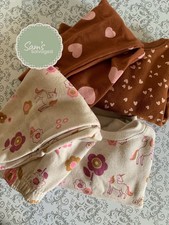 Brown and Beige 18 Months Girls 2pc Hearts and Unicorns Sweatshirts & Pant Sets Baby Pants price