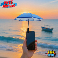 Phone Umbrella for Sun Cell Phone Umbrella Shade Mini Universal Clip Umbrella Umbrellas price