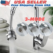 Kitchen Faucet Nozzle Swivel Tap 360° Degree Aerator Sprayer Extender Water Save Musluklar price