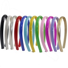 5 Colorful Plastic Headband 12mm(1/2") with Teeth Fashion HairBand for Women Toka, Taç & Saç Bandı price