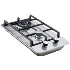 20" Gas Cooktop 2 Burner Propane Stainless Steel Gas Stove NG/LPG Dual Fuel Ocaklar price