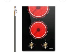 Discenvir 2 Burner Electric Cooktop Stove 3000 w 220 v Ocaklar price