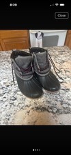 Skechers Women's Pond Lil Puddles Waterproof Black Duck Boots SZ 7 Kadın Botları price