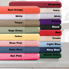 Flat Sheet Persian Collection 1900 Count Wrinkle Free Soft Solid Top Sheets Çarşaf price