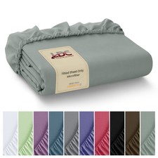 Fitted Sheet Premium Solid Deep Pocket Soft Microfiber Breathable Bottom Sheets Çarşaf price