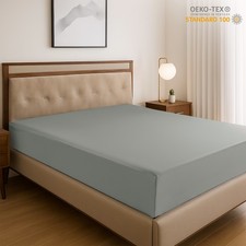 16'' Deep Pocket Fitted Sheets Breathable Bed Sheets Brushed Fabric Fitted Sheet Çarşaf price