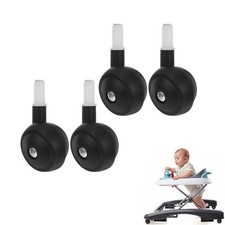 Baby Walker Wheels , 4pcs Baby Stroller Wheels, Plastic Wheel Casters for Bab... Yürüteç price