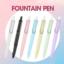 NEW Plastic Retractable Fountain Pen Press Type Ink PensfS Fountain Pen price