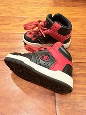 Champion DROME high Top Sneakers Size Toddler 5 Red And Black Unisex Çocuk İlk Adım & Yürüme Ayakkabısı price