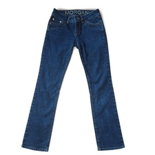 VIntage dELiA*s Morgan Women's Boot-Cut Dark Wash Denim Jeans Size 3/4 Y2K Bayan Jeans / Kot Pantolon price