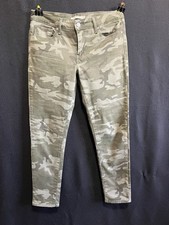 Levi’s 711 Skinny Jeans Women’s Size 29 Camo Stretch Denim Olive Green Pants Bayan Jeans / Kot Pantolon price