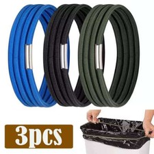 3 Pack Trash Can Bands Garbage Bag Elastic Bands Durable Rubber Band Fit 13-30 G Trash Bins price