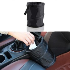 Black Car Trash Can Collapsible Universal Traveling Portable Car Trash Can Trash Bins price