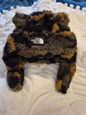 The North Face Baby Bear Suave Beanie 0-6 Months Camo Print EUC Free Shipping Bebek Beresi price