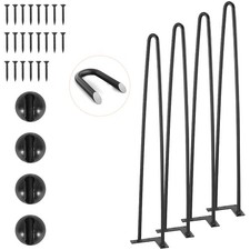 Uimoso 16/19/28in Hairpin Table Legs Heavy Duty Metal Coffee Table Legs Set of 4 Orta Sehpa price