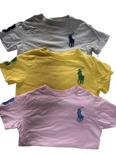 Ralph Lauren Big Pony Boys' Polo Ralph Lauren Shirt Size 4T. Bundle Of 3 Erkek Çocuk Gömlek price