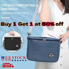 Insulated Lunch Bag Totes Cooler & Warmer Large Bento Lunch Box Bag Men Women Beslenme Çantası price