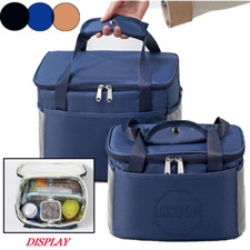 Insulated Lunch Bag Totes Cooler Warmer Large Bento Lunch Box Bag for Men Women Beslenme Çantası price
