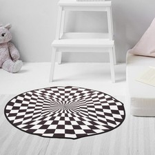 Small Rug Carpet for Living Room Decorative Illusion Floor Mats Home Salon Halısı price