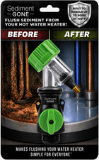 Sediment Gone™ Water Heater Flush Tool – Breaks Up Clogs & Removes Tank Sediment Termosifonlar price