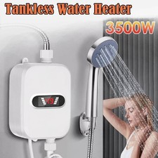110V 3500W Tankless Hot Water Heater Shower Electric Portable Bathroom Termosifonlar price