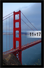Picture Frame Wall Hanging 11x17 Black 1 Pack Resim & Fotoğraf Çerçevesi price