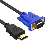 J17 HDMI to VGA Cable Plug Connector DVD Player Adapter For TV Monitor HDMI Kablo price