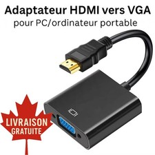 HDMI VGA Adapter for Laptop, Desktop PC, Projector. Cable HDMI Kablo price