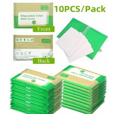 10-100PCS Disposable Toilet Seat Covers Portable Waterproof Travel Seat Pads Klozet Kapağı price