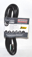 Certified Appliance Accessories 6ft Appliance Power Supply Cord Beyaz Eşya Aksesuarları price